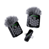 Wireless Lavalier Microphone with Noise Cancellation